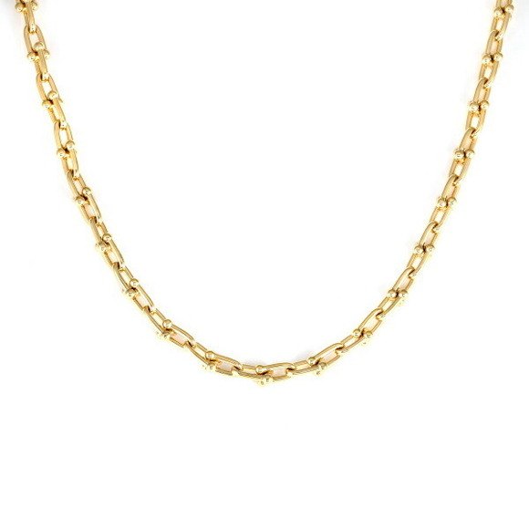Tiffany Handbags - Tiffany HardWear Link Necklace Yellow Gold